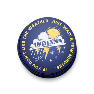 Indiana Weather Sticker - United State of Indiana