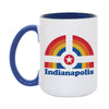 Indianapolis Rainbow Mug - United State of Indiana
