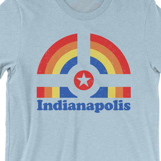 Indianapolis Rainbow Tee
