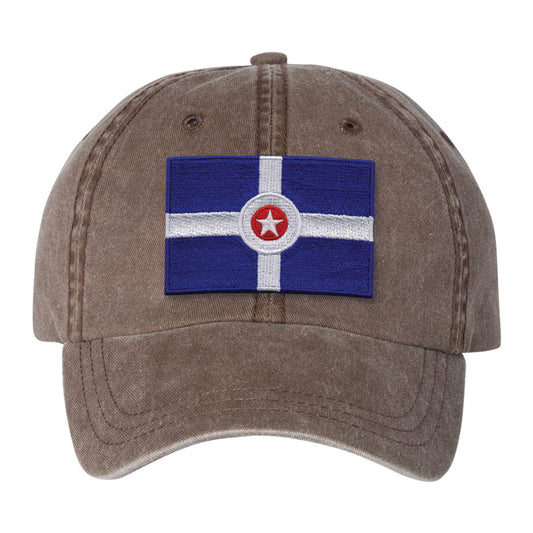 Indy Flag Dad Cap