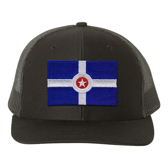 Indy Flag Snapback Cap - United State of Indiana