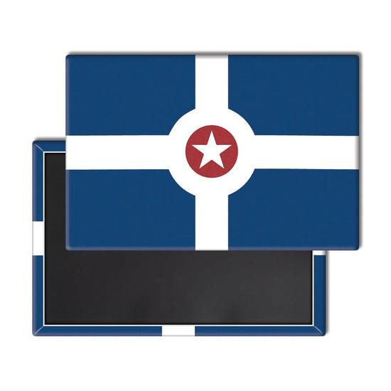 Indianapolis Flag Magnet - United State of Indiana