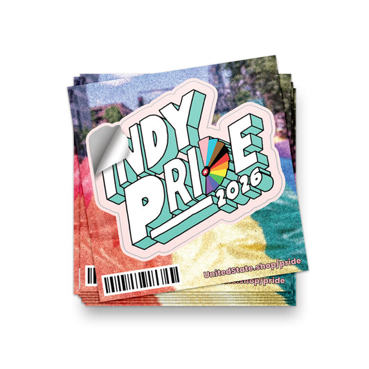 Indy Pride 2026 Festival Sticker