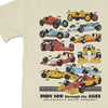 Indy Cars Through the Ages Tee