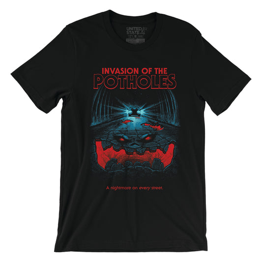 Invasion of the Potholes Tee