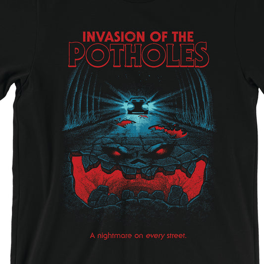 Invasion of the Potholes Tee