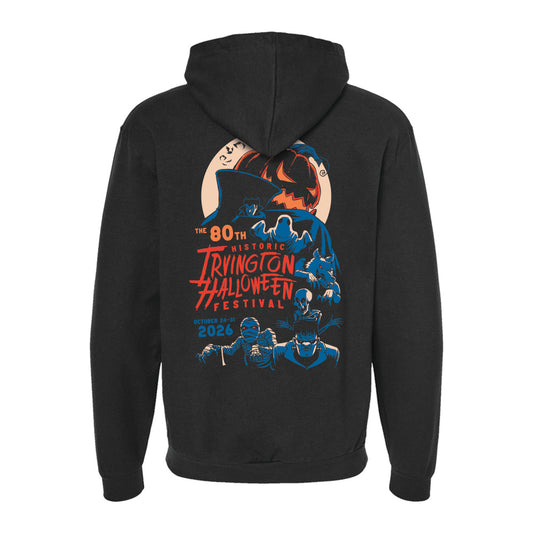 Irvington Halloween 2026 Festival Zip Hoodie [SPECIAL ORDER]