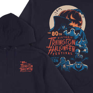 Irvington Halloween 2026 Festival Pullover Hoodie