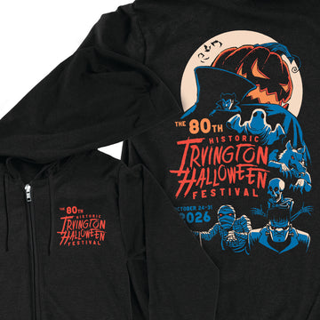 Irvington Halloween 2026 Festival Zip Hoodie