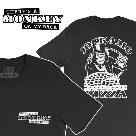 Jockamo Monkey on My Back Tee - United State of Indiana