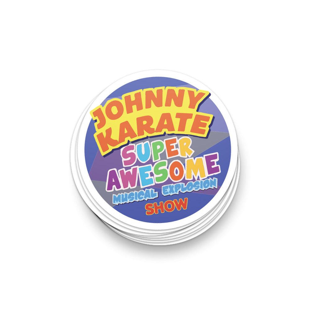 Johnny Karate Sticker ***CLEARANCE*** - United State of Indiana