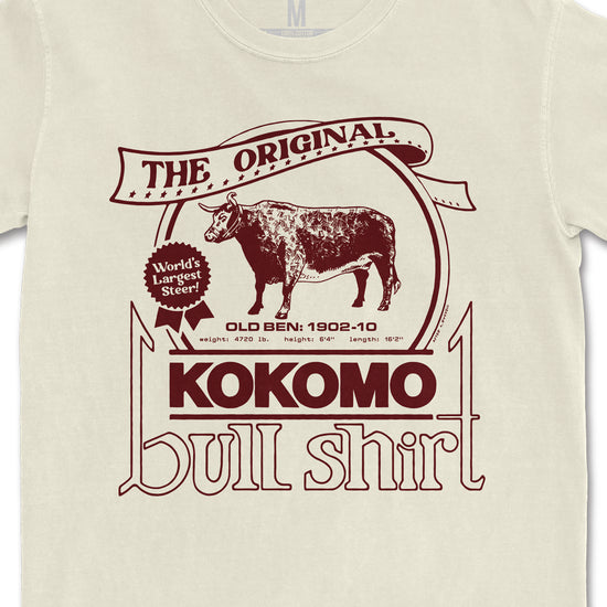 Kokomo Bull Shirt Tee - United State of Indiana