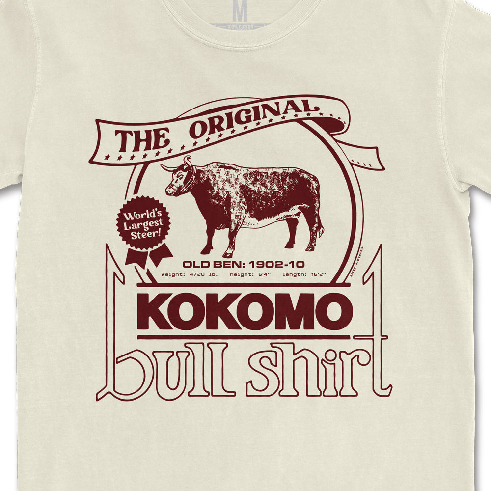 Kokomo Bull Shirt Tee - United State of Indiana