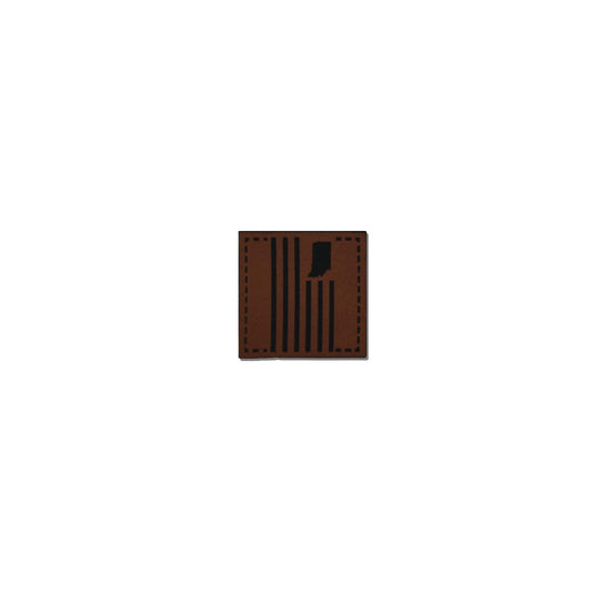 Leather USI Flag Patch