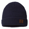 Leather USI Flag Waffle Beanie - United State of Indiana