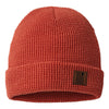 Leather USI Flag Waffle Beanie - United State of Indiana