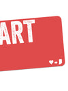 Left My Heart Sticker