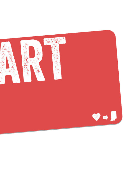 Left My Heart Sticker