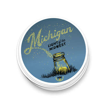 Michigan Light of the Midwest Sticker