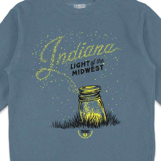 Light Of The Midwest Sweatshirt - United State of Indiana