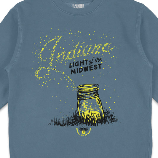 Light Of The Midwest Sweatshirt - United State of Indiana