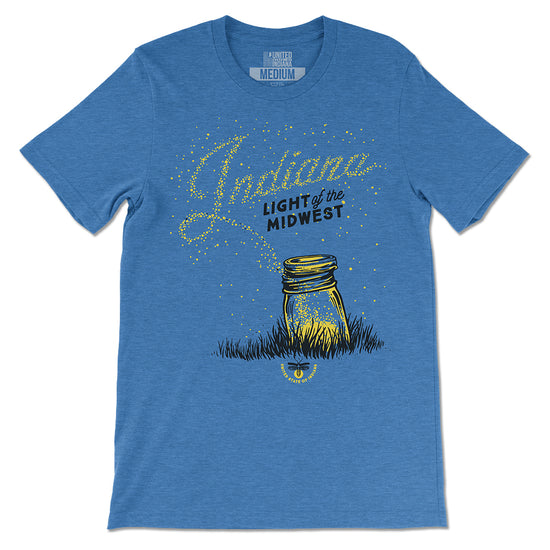 Light Of The Midwest Tee - United State of Indiana