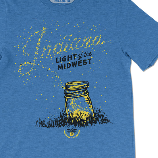 Light Of The Midwest Tee - United State of Indiana