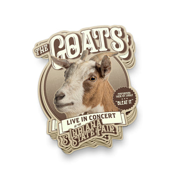 Live in Concert: The Goats Sticker ***CLEARANCE***