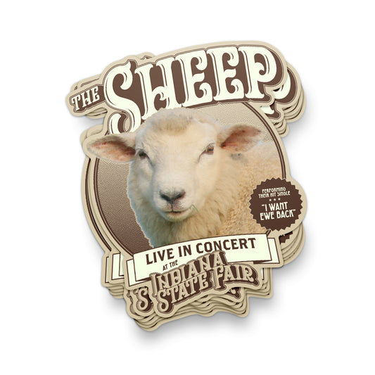 Live in Concert: The Sheep Sticker ***CLEARANCE***