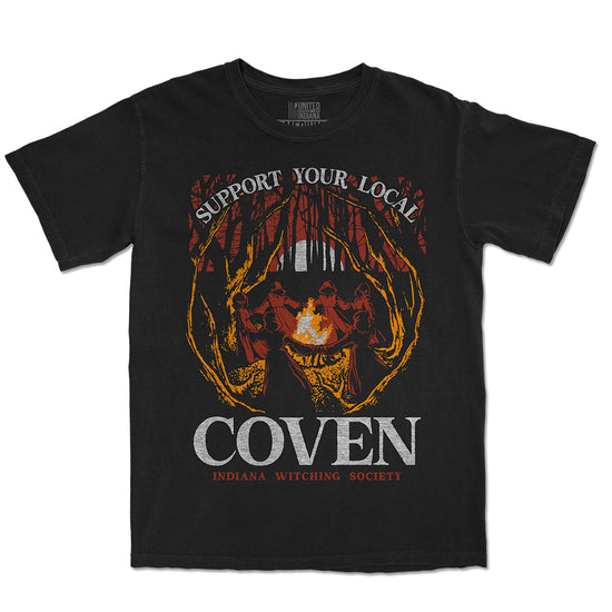 Support Your Local Coven Tee - United State of Indiana