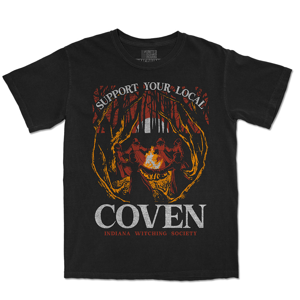 Support Your Local Coven Tee - United State of Indiana