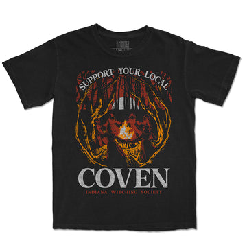 Support Your Local Coven Tee - United State of Indiana