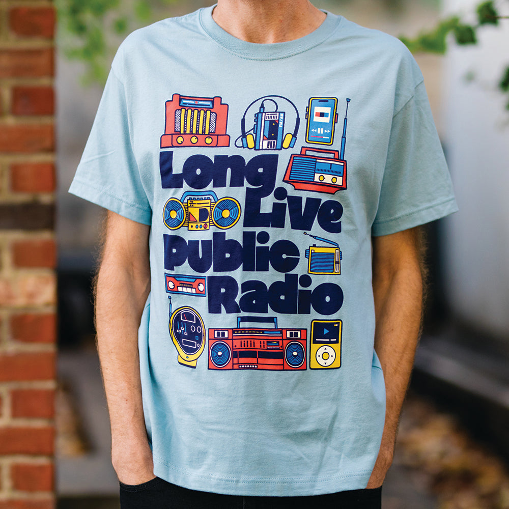 Long Live Public Radio Tee - United State of Indiana