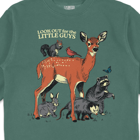 Look Out for the Little Guys Crewneck - United State of Indiana