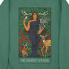 Midwest Goddess Crewneck Sweatshirt - United State of Indiana