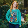 Midwest Goddess Crewneck Sweatshirt - United State of Indiana