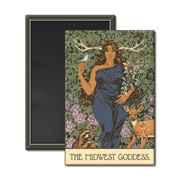 Midwest Goddess Magnet - United State of Indiana