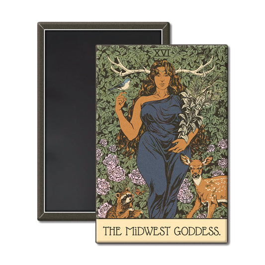Midwest Goddess Magnet - United State of Indiana