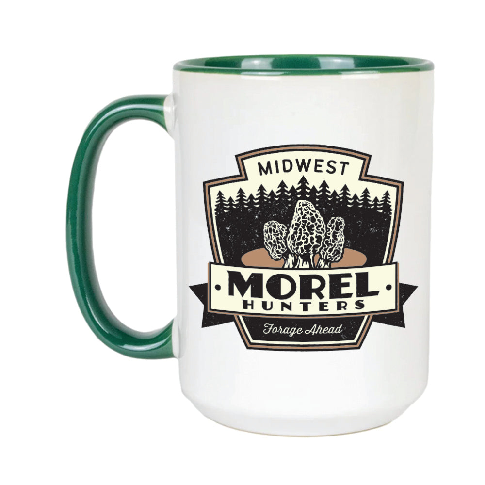 Midwest Morel Hunters Mug - United State of Indiana