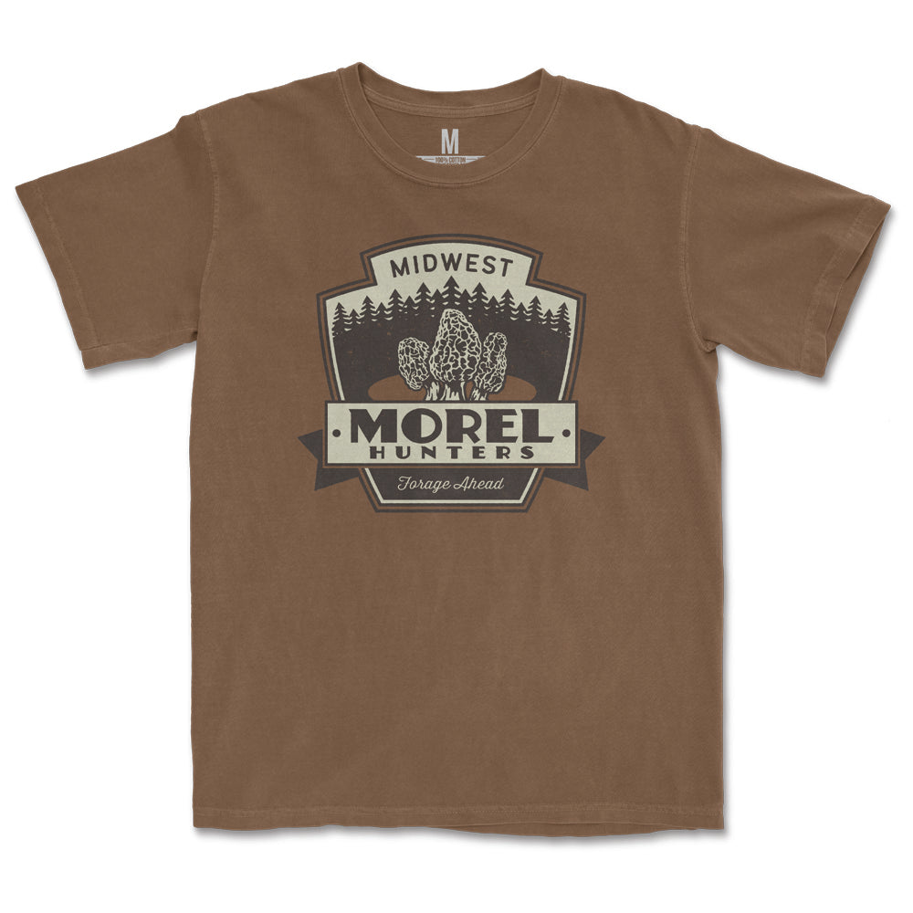Midwest Morel Hunters Tee - United State of Indiana