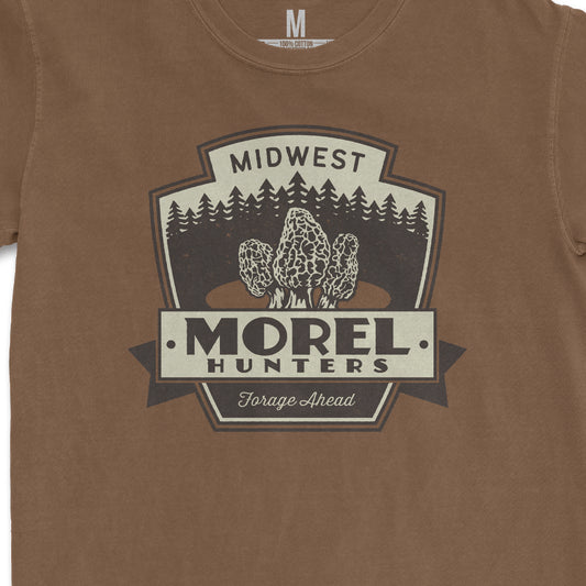 Midwest Morel Hunters Tee - United State of Indiana