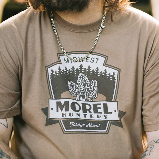 Midwest Morel Hunters Tee - United State of Indiana