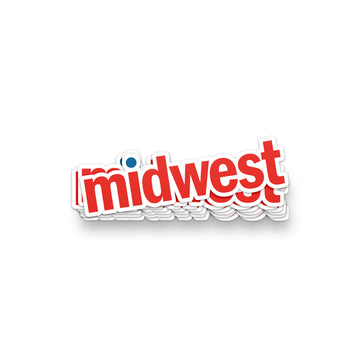 Midwest Shopping Sticker - United State of Indiana