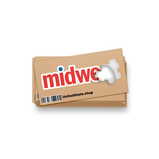 Midwest Shopping Sticker - United State of Indiana