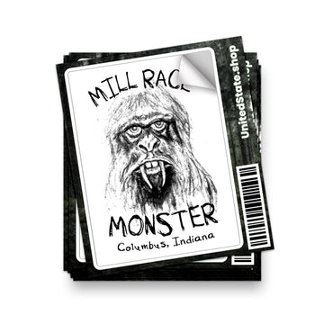 Mill Race Monster Sticker