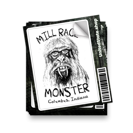Mill Race Monster Sticker