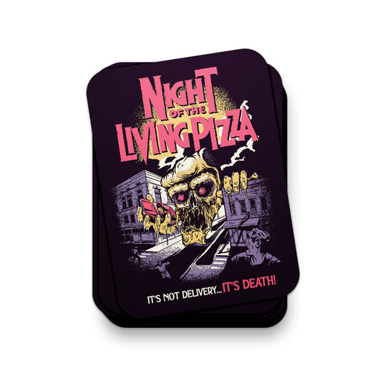 Night of the Living Pizza Sticker - United State of Indiana