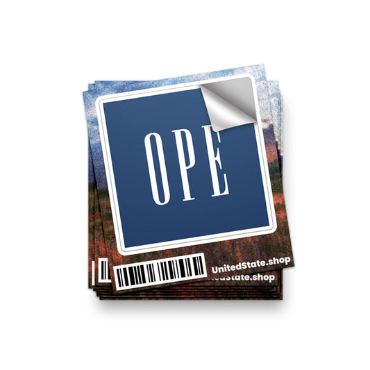 OPE Sticker