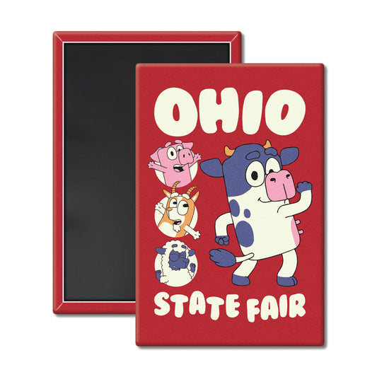 OSF Moo-ey Magnet