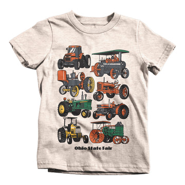 OSF Tractors Through the Ages Youth Tee
